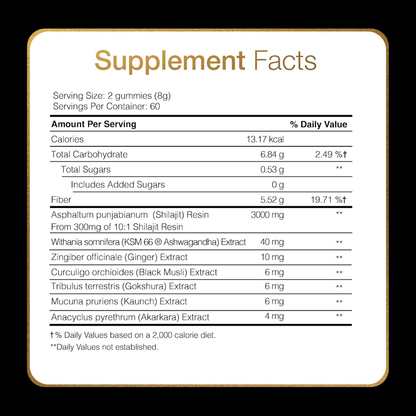 Aviora™ – Pure Himalayan Shilajit Gummies